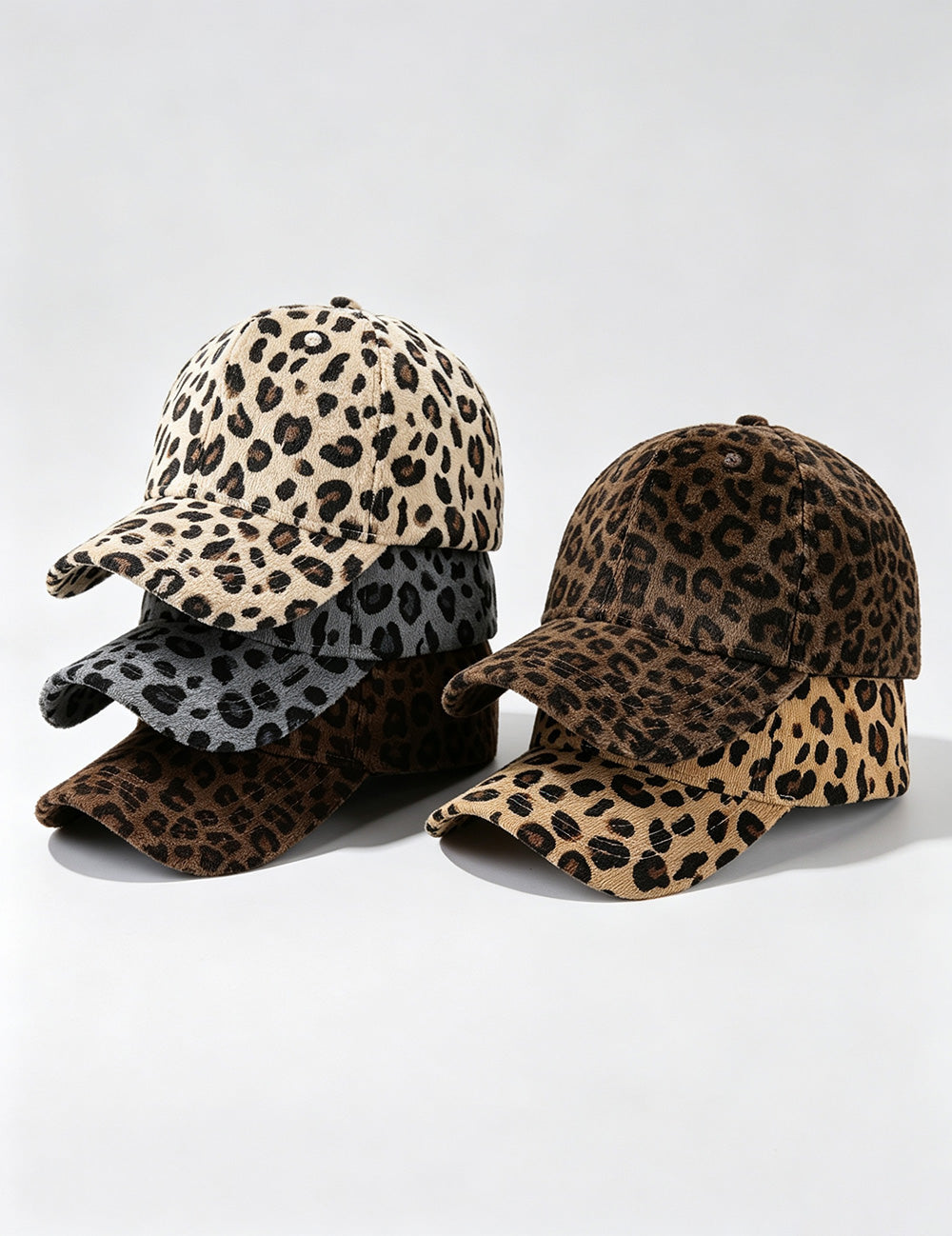 Leopard Print Baseball Cap - DippedShop Wholesale - #6611