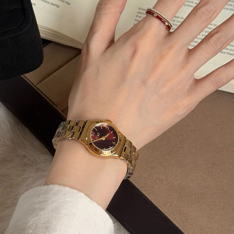 Round Analog Quartz Watch - DippedShop Wholesale - #3635