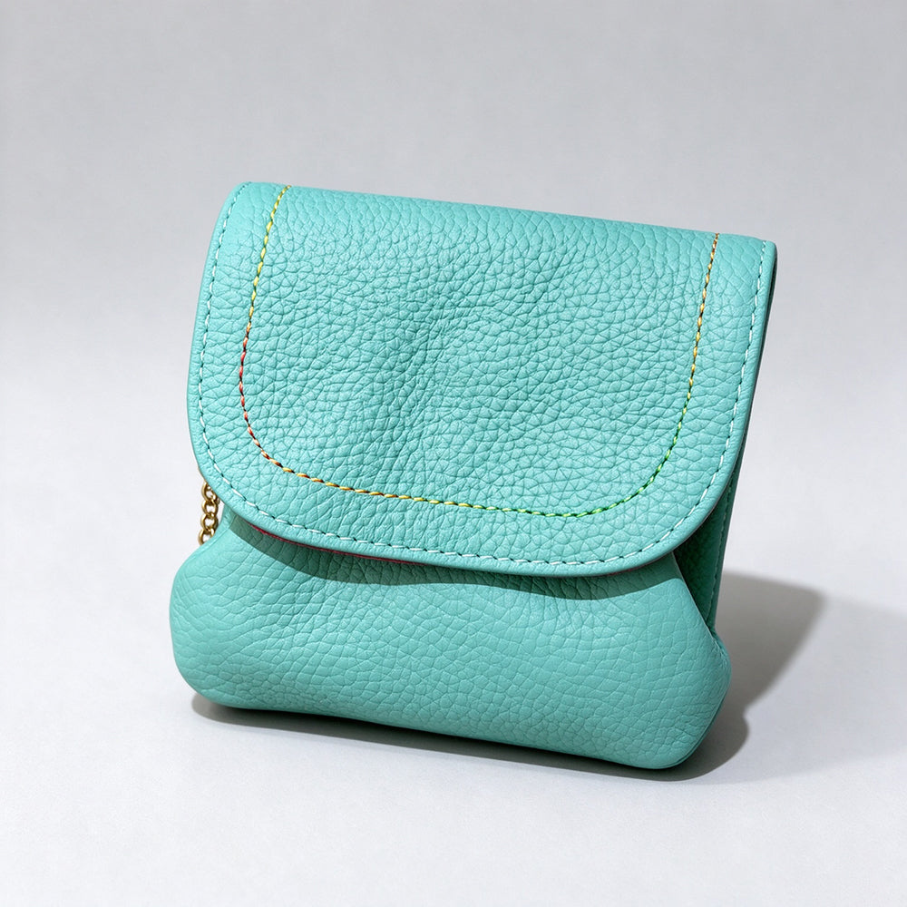 Dual Compartment Kiss Lock Short Wallet 6W10BWB307