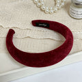 Simple Solid Color Elastic Hair Scrunchies 6W6HSR385