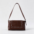 Vintage Punk Studded Flap Shoulder - DippedShop Wholesale - #7923