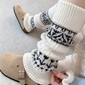 Fair Isle Leg Warmers - DippedShop Wholesale - #6835