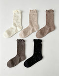 Polka Dot Crew Socks - DippedShop Wholesale - #1491