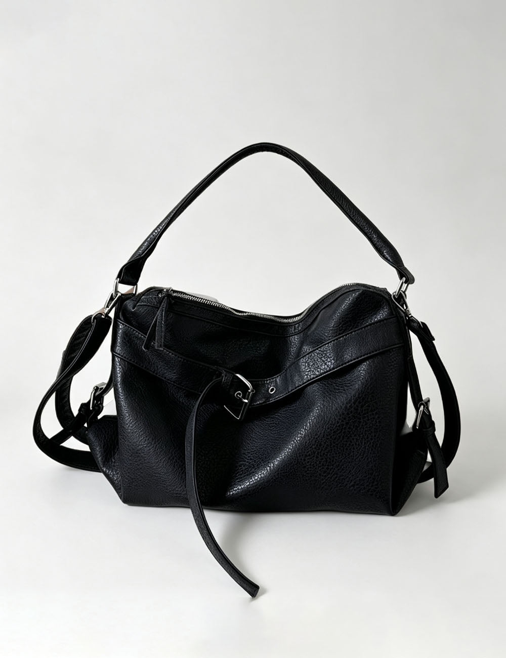 Solid Color PU Shoulder Bags - DippedShop Wholesale - #1475