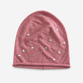 Stylish Metal Rivet Knit Beanie Hat 6W6HAT651
