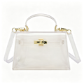 Elegant Large Capacity Clear Jelly Tote Bag 6W10BBG2114