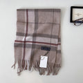 Vintage Plaid Fringe Scarf - DippedShop Wholesale - #2723