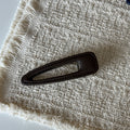 Hollow Triangle Duckbill Hair Clip - DippedShop Wholesale - #9187