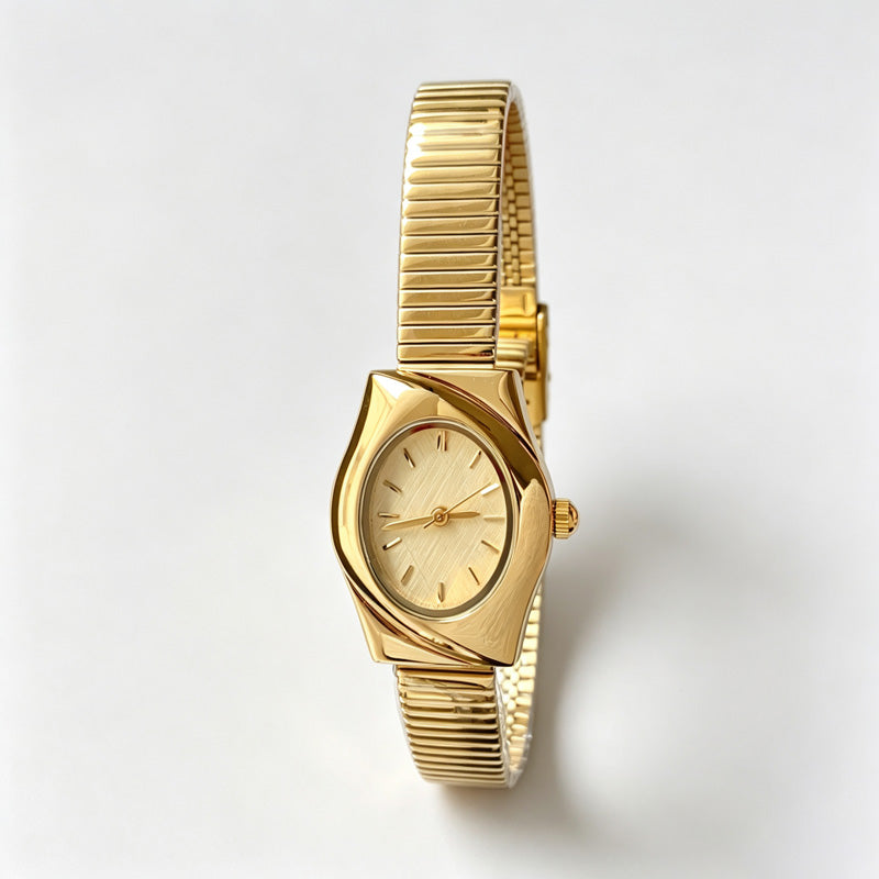 Vintage Asymmetric Quartz Bracelet Watch - DippedShop Wholesale - #5603