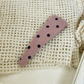 Cute Polka Dot Non Crease Snap Hair Clip 6W6HCP1625