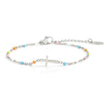 Cross Bead Chain Bracelet - DippedShop Wholesale - #0803