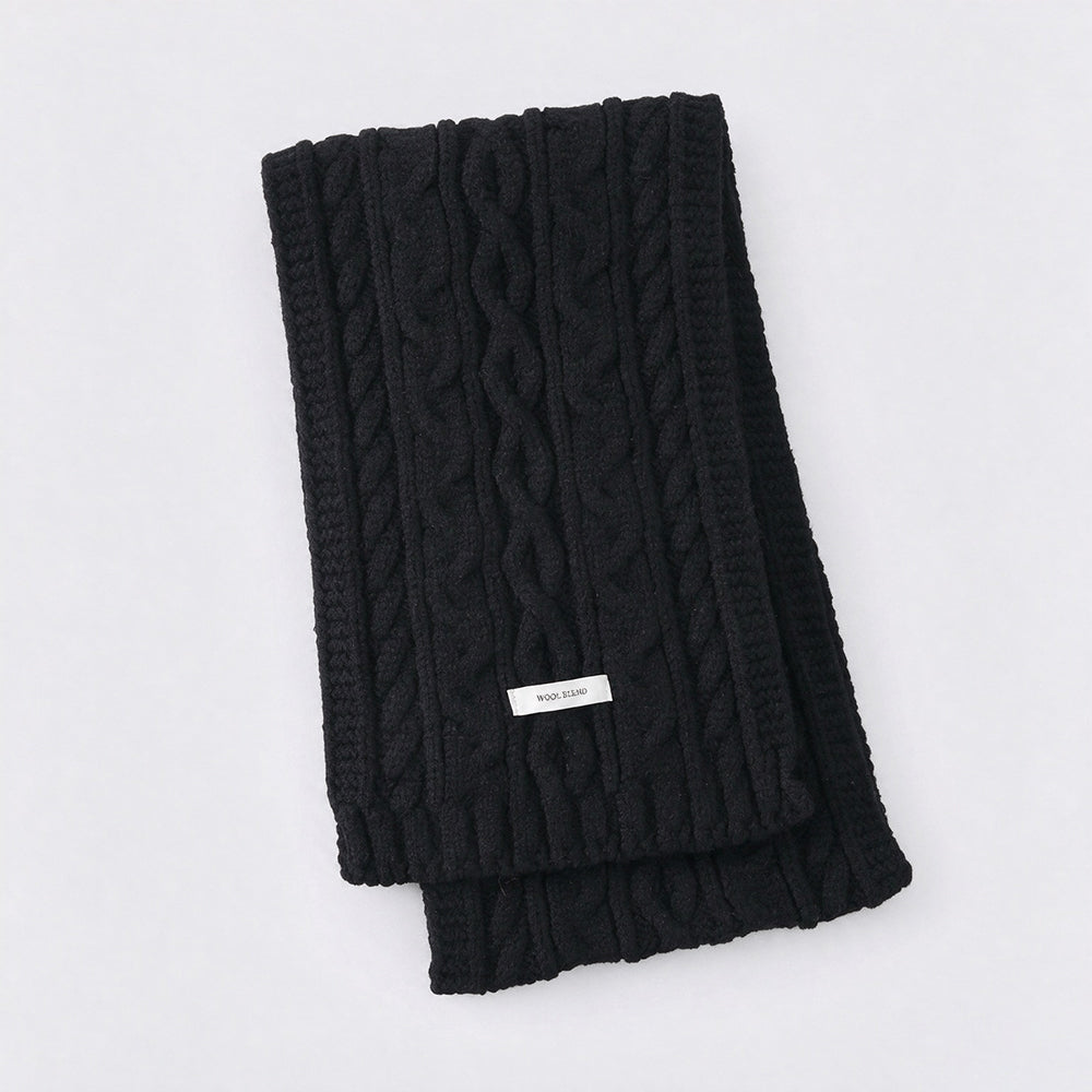 Warm Solid Color Cable Knit - DippedShop Wholesale - #9507