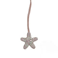 Chic Pearl Rhinestones Starfish Pendant Keychain 6W10BBC805