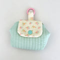 Floral Corduroy Flap Mini Pouch 6W10BWB387