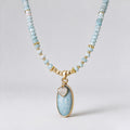 Tiger Eye Beaded Necklace - DippedShop Wholesale - #6563