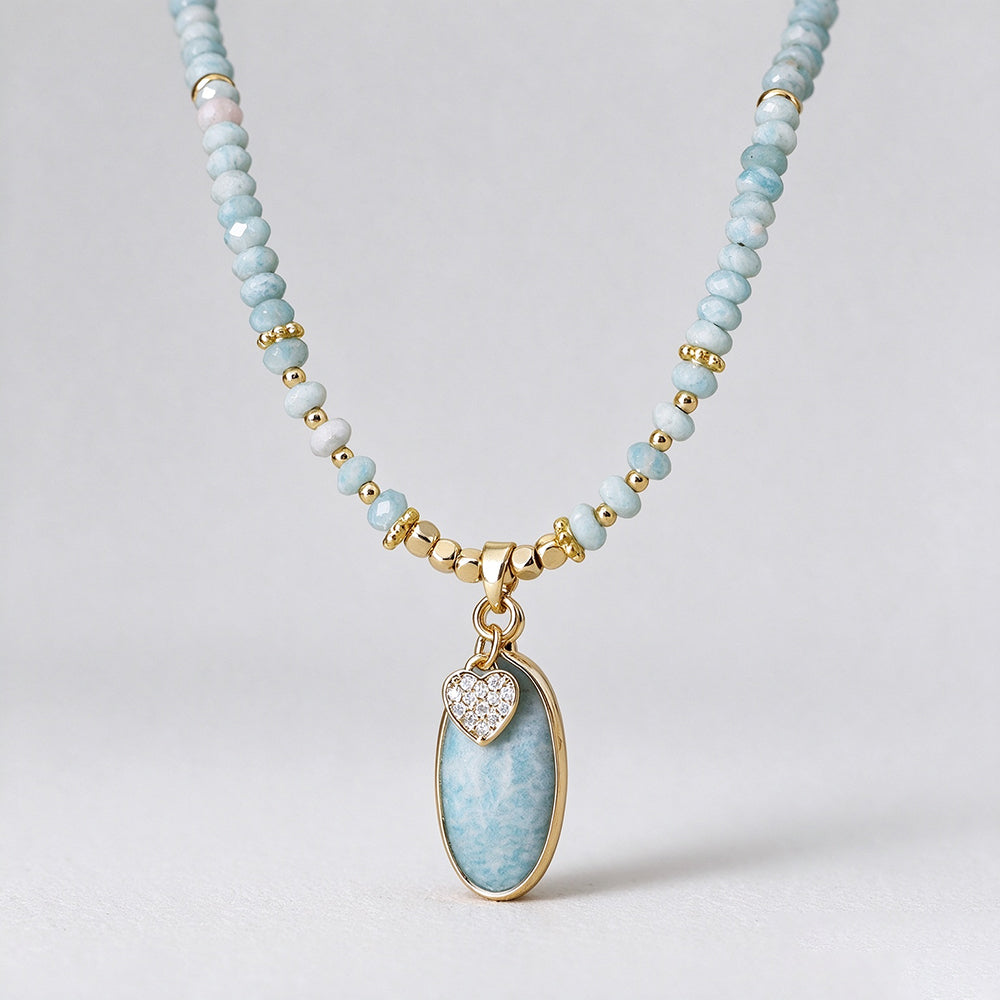 Tiger Eye Beaded Necklace - DippedShop Wholesale - #6563