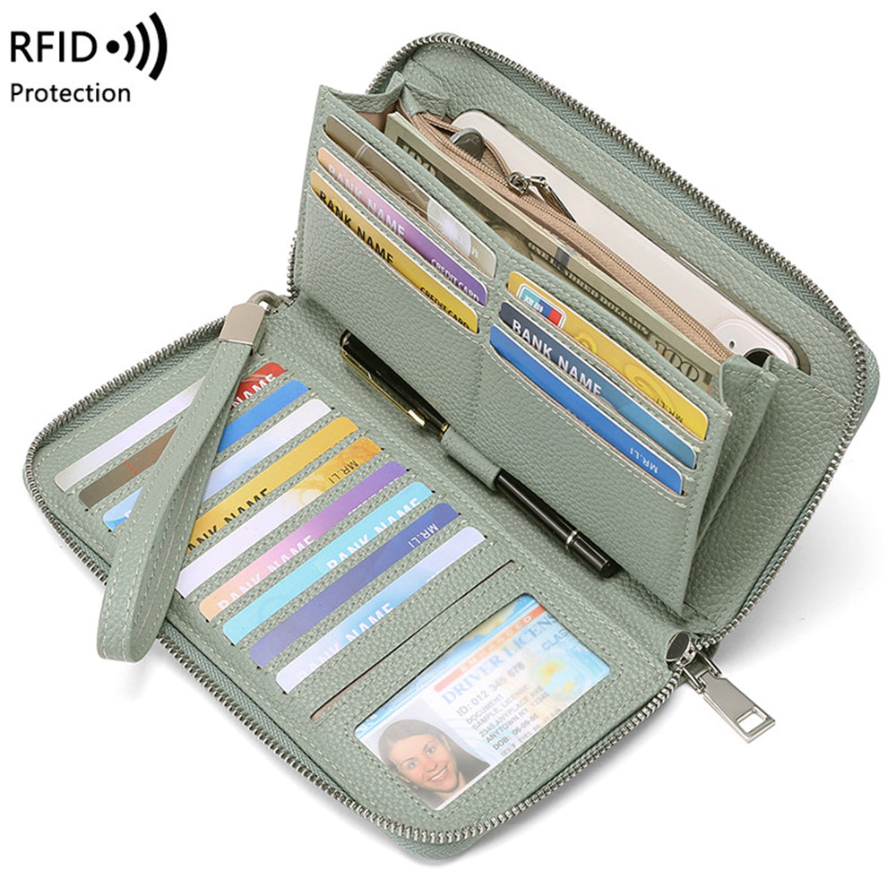 Large Capacity Zipper Wallet - DippedShop Wholesale - #1651