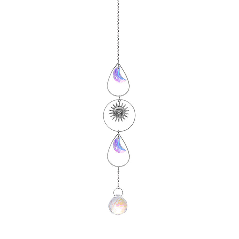 Geometric Crystal Pendant Planet Hanging Suncatcher MK2CZAS6H7HLS59