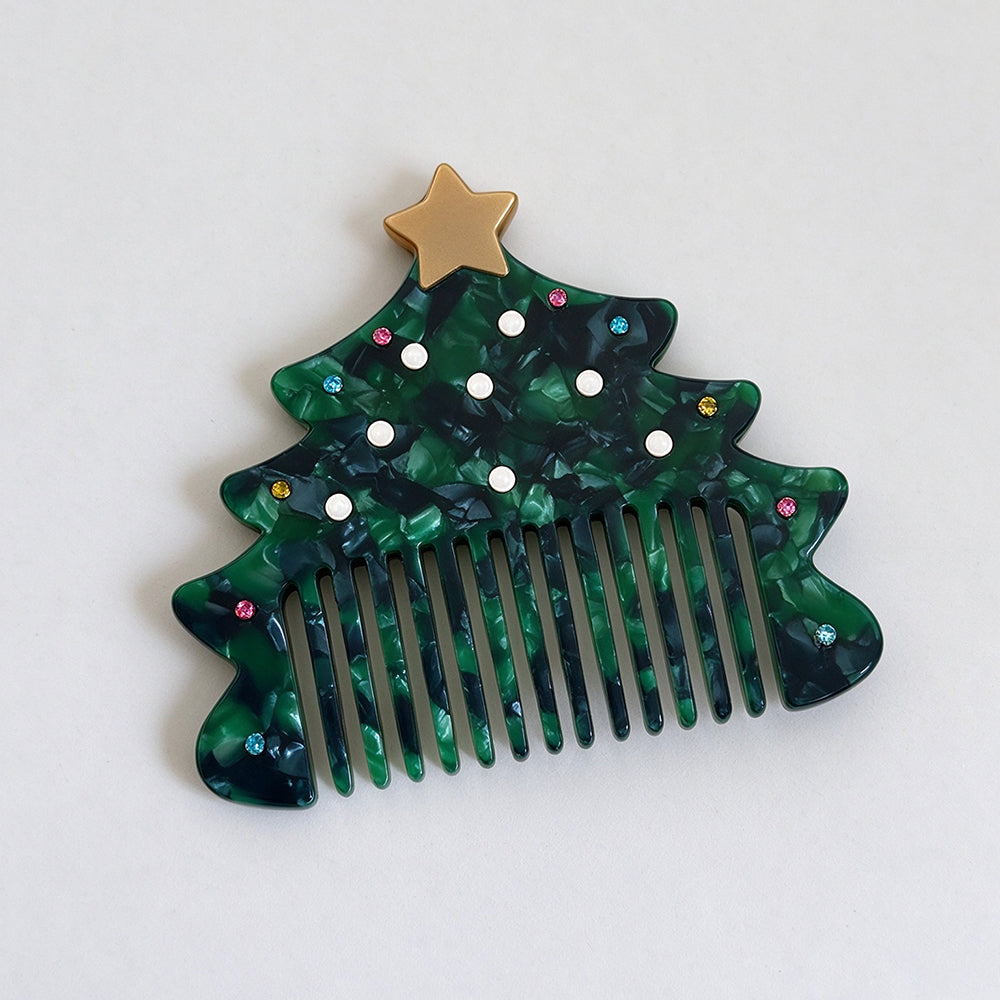 Acetate Hair Comb - DippedShop Wholesale - #7891
