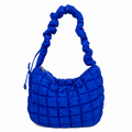 Minimalist Puffer Plaid Solid Color Crossbody Bag 6W10BBG1811