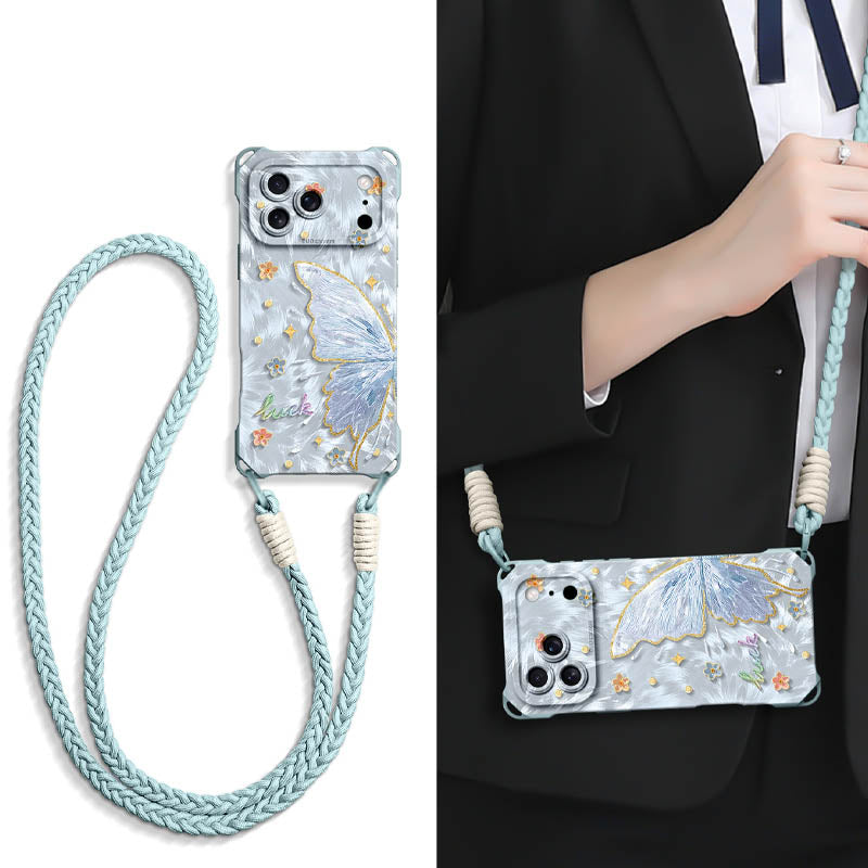 Vintage Butterfly Shockproof Protection for iPhone 6Z13HPC186