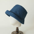 Minimalist Solid Color Edge Roll Bucket Hats MK2COK6W6HAT378