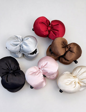 Bow Knot Banana Clip - DippedShop Wholesale - #8899