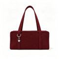 Minimalist Square Plaid Nylon Shoulder Bag 6W10BBG2131