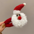 Plush Santa Hair Clip - DippedShop Wholesale - #9315