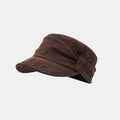Ruched Suede Newsboy Cap - DippedShop Wholesale - #6483
