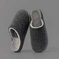 Soft Fleece-Lined Solid Color Winter Slippers 6W8FSP294
