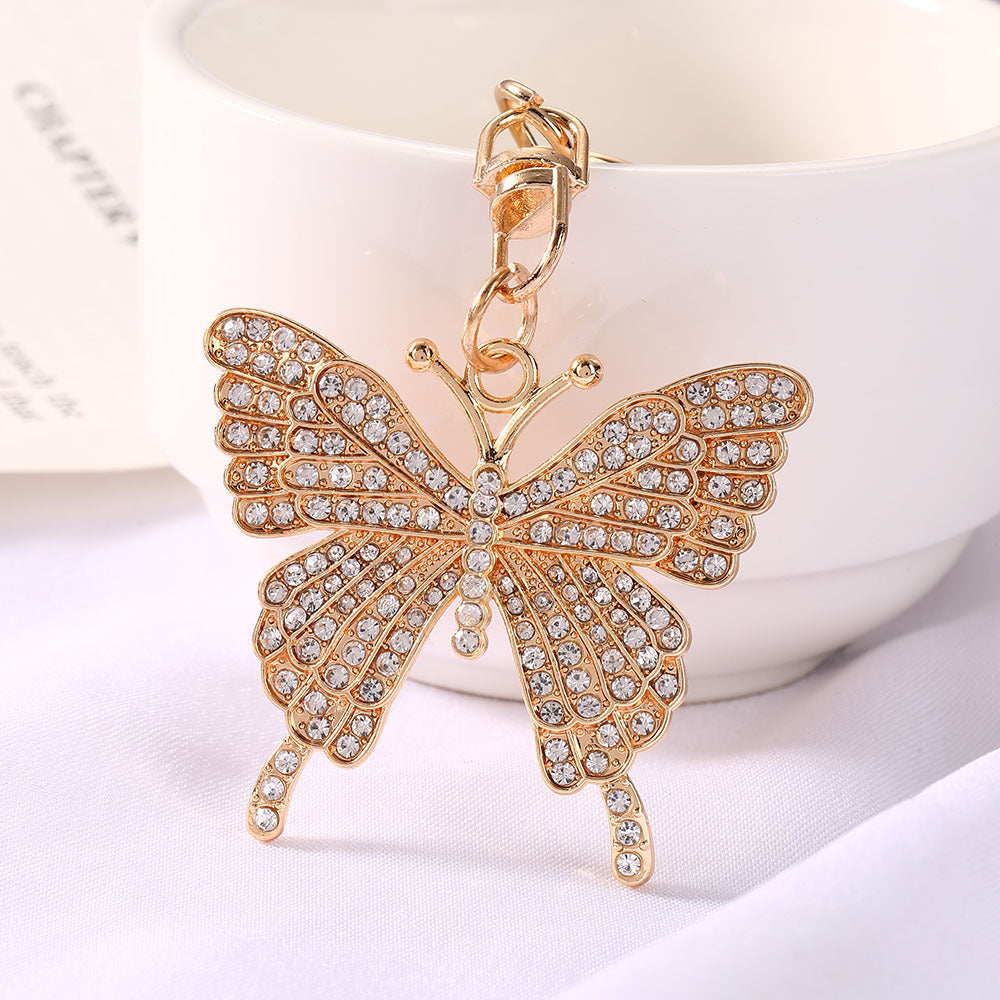 Butterfly Pendant Bag Charm - DippedShop Wholesale - #3683
