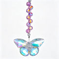 Sparkly Crystal Butterfly Bead Hanging Sunatcher 6H7HLS189