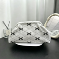 Stylish Woven Polka Dot Cloud Clutch Handbag 6W10BBG1869