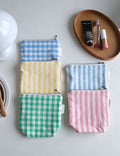 Fresh Color Block Plaid Mini - DippedShop Wholesale - #6115