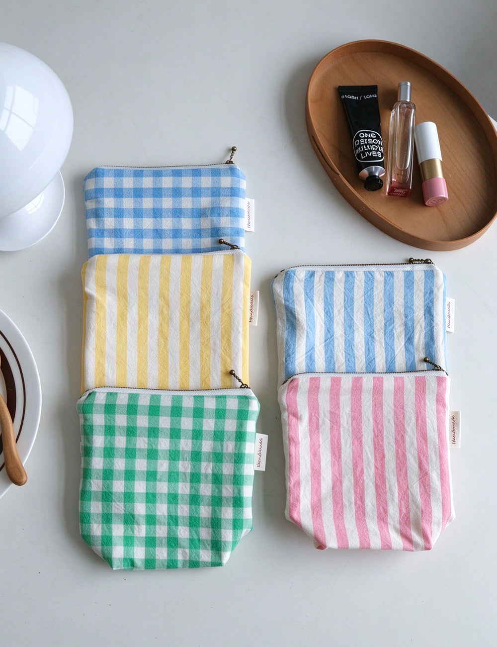 Fresh Color Block Plaid Mini - DippedShop Wholesale - #6115