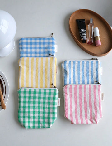Fresh Color Block Plaid Mini - DippedShop Wholesale - #6115
