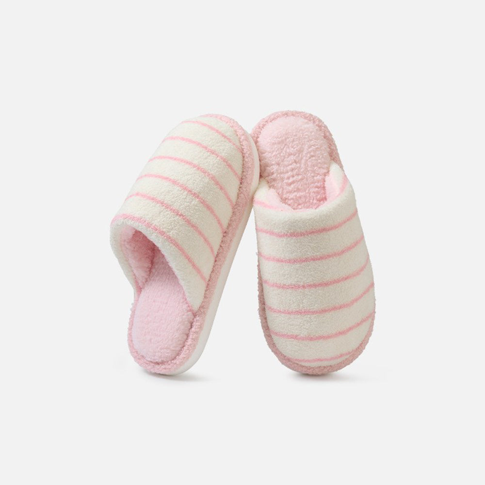 Fuzzy Plush Leopard Print Warm Indoor Slippers 6W8FSP284