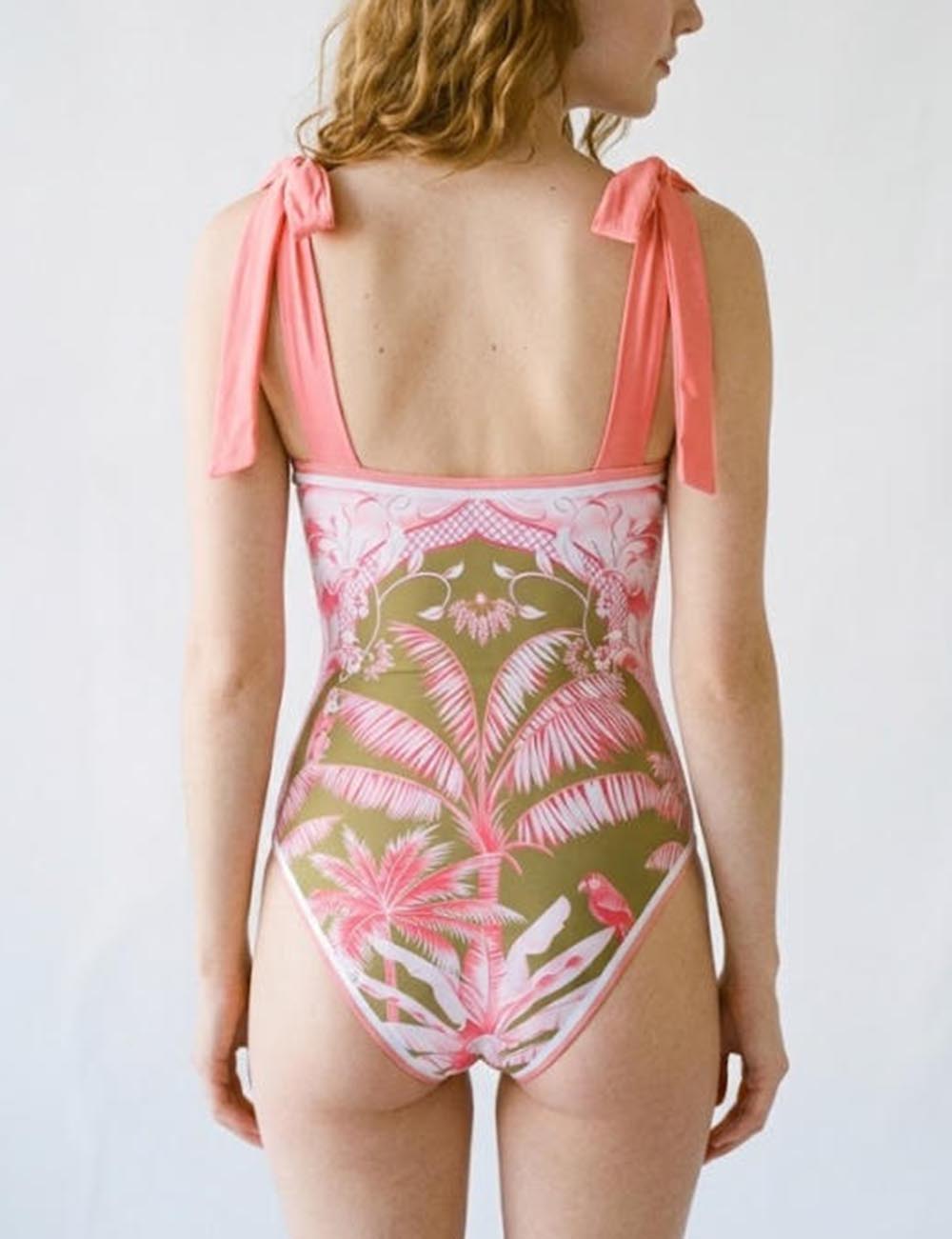 Flower Print Bikini Set - DippedShop Wholesale - #8723