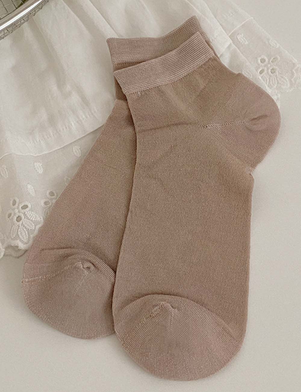 Solid Ankle Socks - DippedShop Wholesale - #2323