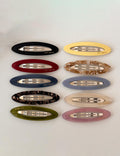 Minimalist Oval Hair Clip - DippedShop Wholesale - #9363