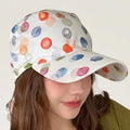 Colorful Polka Dot Summer Tie Back Bandana Cap MK2BW6W6HAT90
