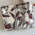 Flower Embroidered Cosmetic Bag - DippedShop Wholesale - #1747
