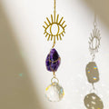Natural Stone Crystal Ball Pendant - DippedShop Wholesale - #0579