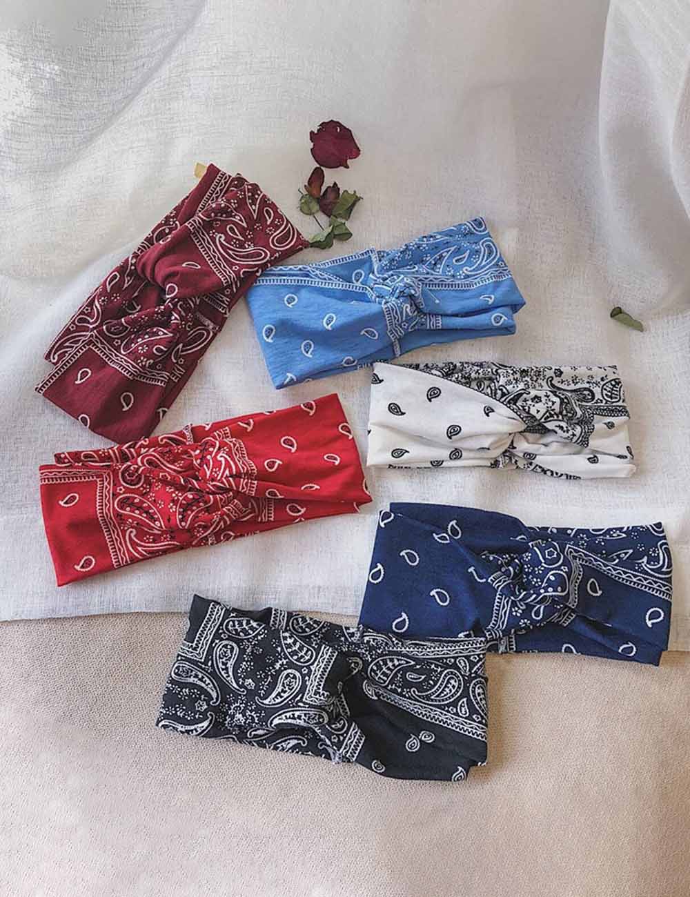 Boho Paisley Headband - DippedShop Wholesale - #2259