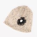Elegant 3D Floral Slouchy Hat - DippedShop Wholesale - #2611