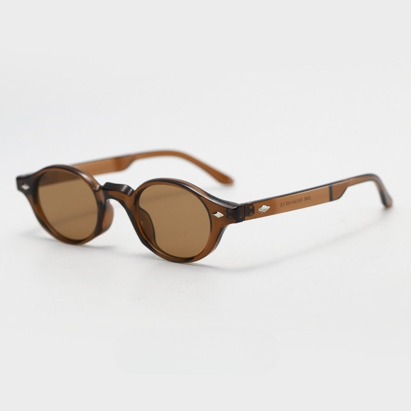 Retro Oval Frame Sunglasses - DippedShop Wholesale - #4067