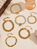 Chunky Gold Plated Cuban Link - DippedShop Wholesale - #8707