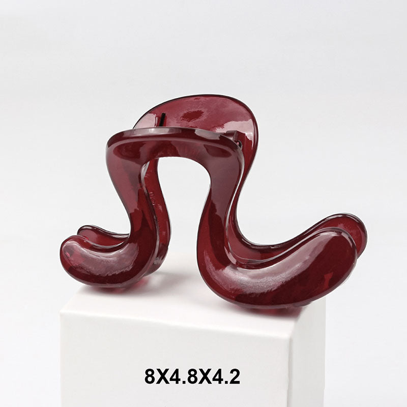 Large Geometric Claw Clip - DippedShop Wholesale - #0435