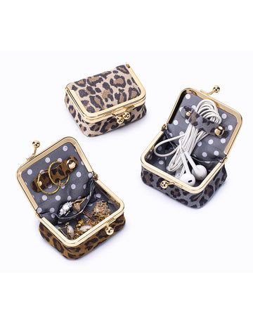 Mini PU Leather Leopard Print - DippedShop Wholesale - #5347